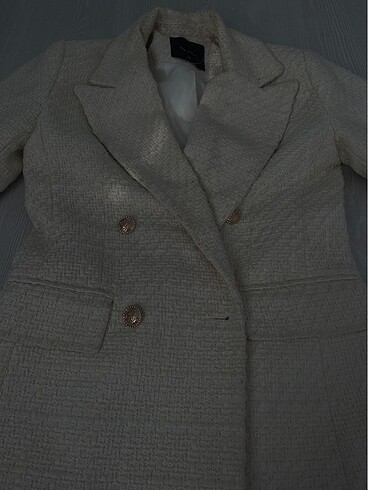 34 Beden LCW BLAZER CEKET BEYAZ EKRU