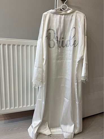 Penti saten sabahlık bride gecelik