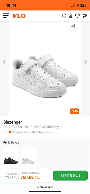 Slazenger Baldev 1 Kadın