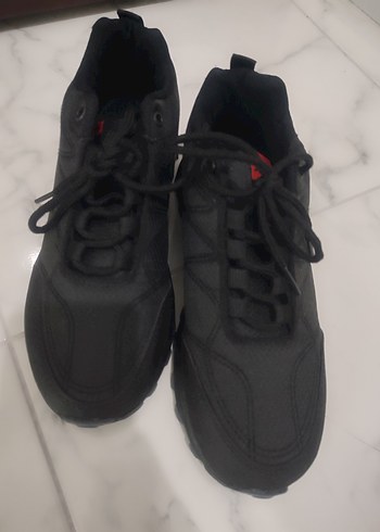 Siyah Erkek Bağcıklı Spor Ayakkabı - Görsel 4