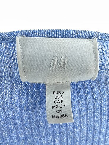 s Beden mavi Renk H&M Bluz %70 İndirimli.