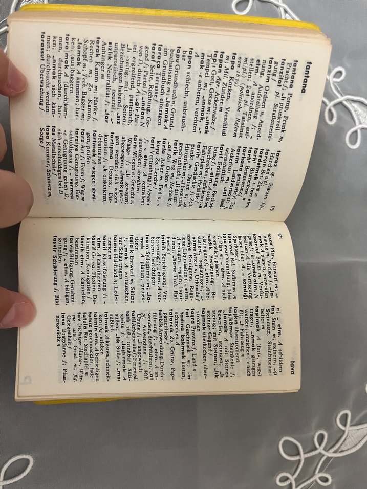 Langenscheidts Türkçe-Almanca Sözlük - Görsel 5