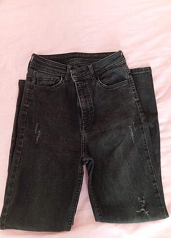 xs Beden Siyah Jean