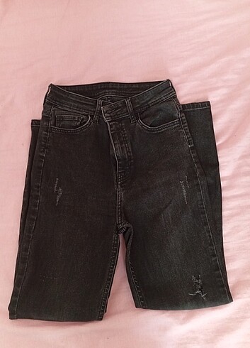 xs Beden siyah Renk Siyah Jean