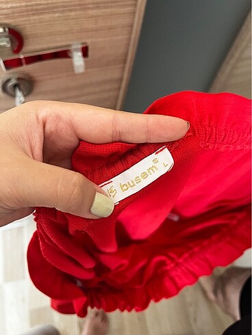 Kayık yaka bluz - Görsel 3