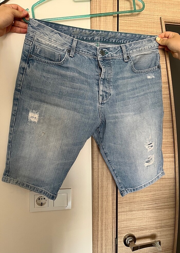 Kot şort - Görsel 3