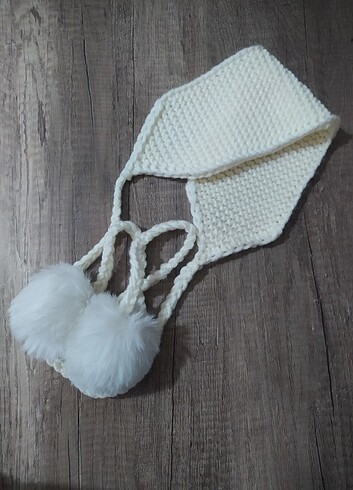 Bayan örgü bandana