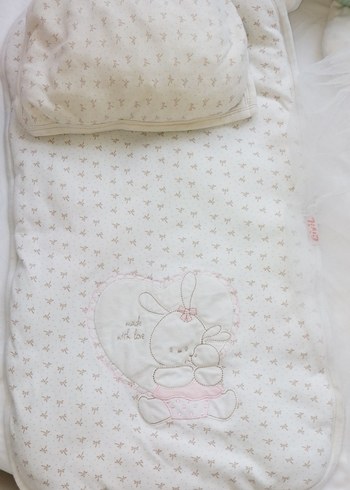 Bebek Yatağı düz kafa yastığı alt açma minderi - Görsel 3