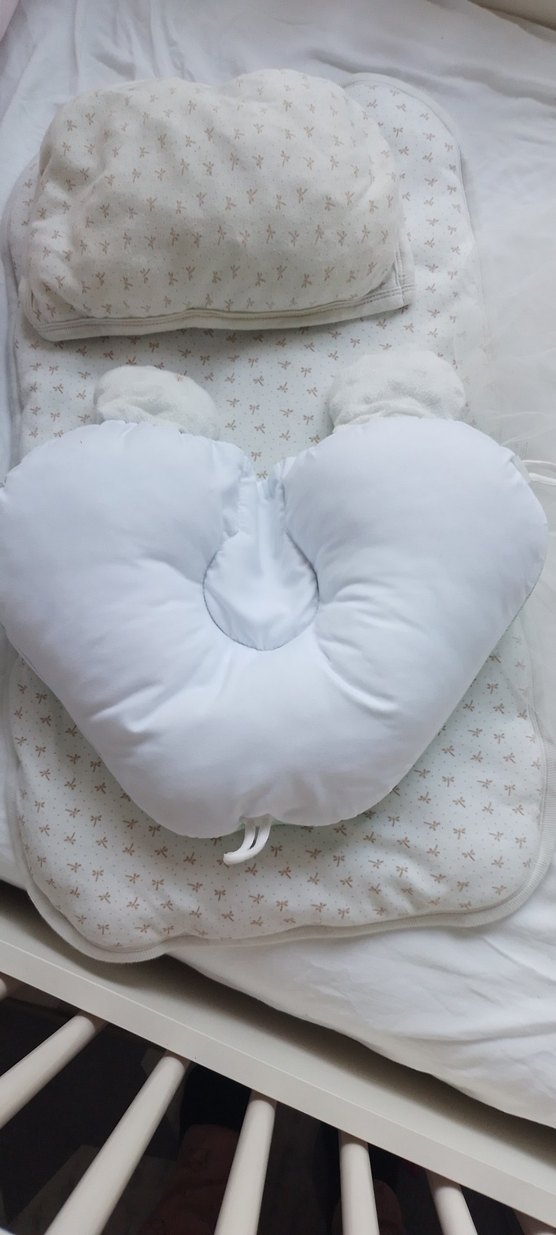 Bebek Yatağı düz kafa yastığı alt açma minderi - Görsel 5