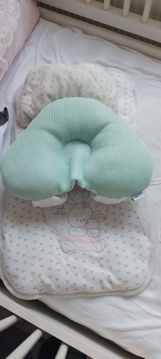 Bebek Yatağı düz kafa yastığı alt açma minderi - Görsel 2