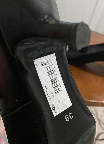 39 Beden siyah Renk Abiye ayakkabısı