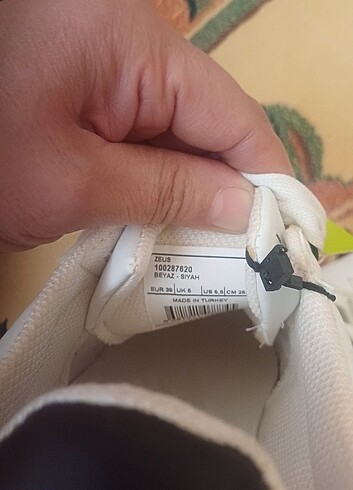 38 Beden beyaz Renk Torex spor ayakkabı