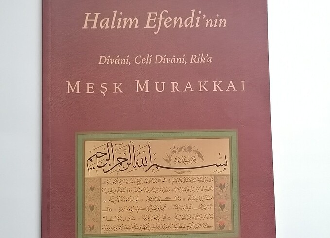  Beden Halim Efendi'nin Meşk Murakkaı