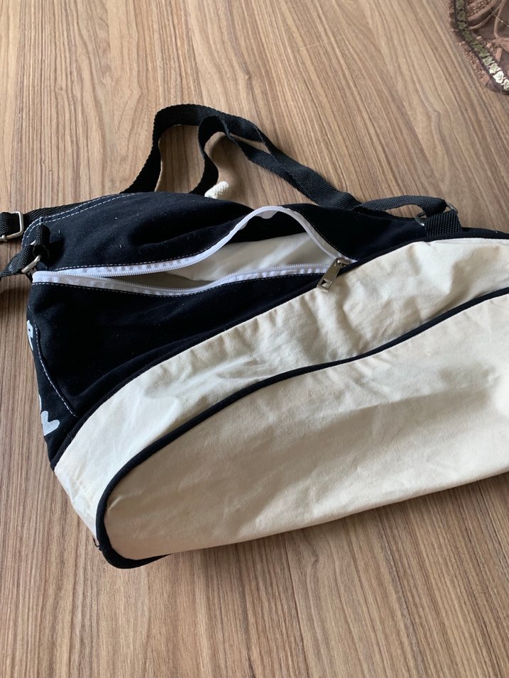 One Direction Baskılı Siyah Denim Çanta - Görsel 3