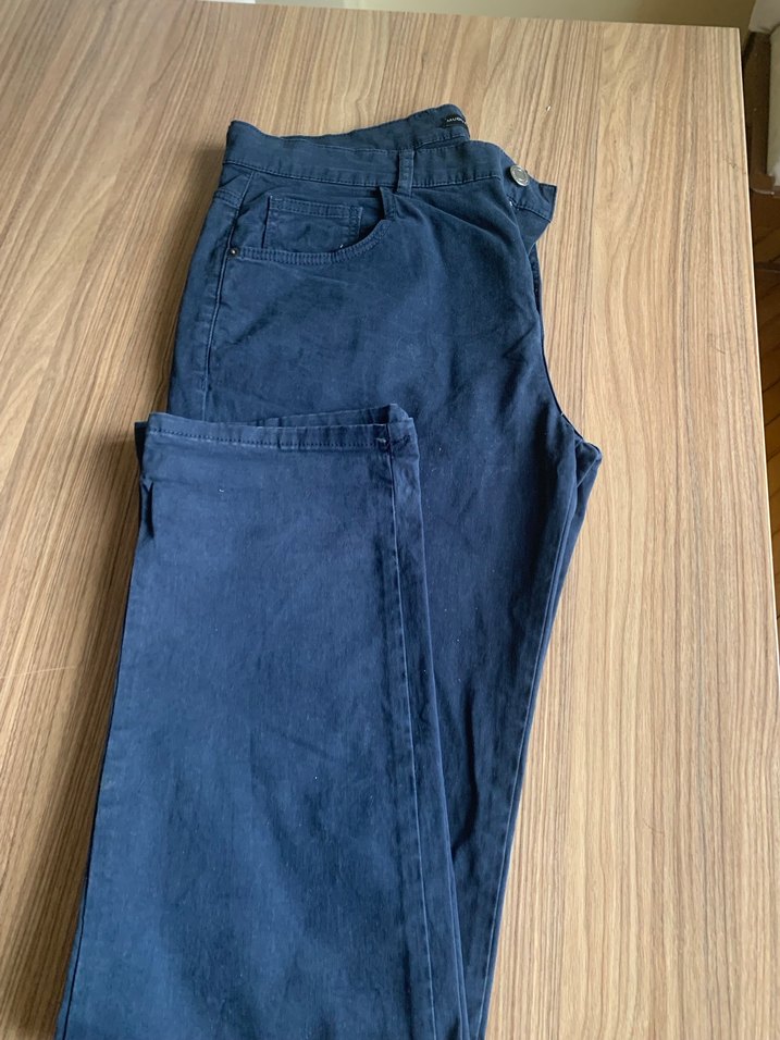 Gri Regular Fit Erkek Denim Pantolon - Görsel 4