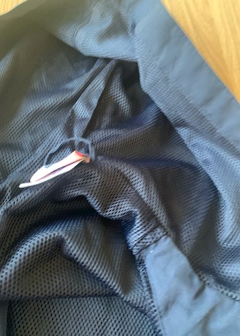 Erkek çocuk Mavi Kapüşonlu Fermuarlı Yağmurluk - Görsel 8