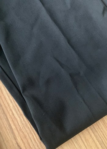 SiyahDüğmeli Kadın Kumaş Pantolon - Görsel 6