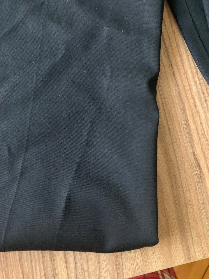 SiyahDüğmeli Kadın Kumaş Pantolon - Görsel 4