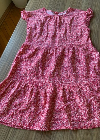 Pembe kız yazlık elbise - Görsel 2