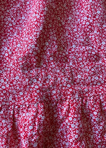 Pembe kız yazlık elbise - Görsel 3