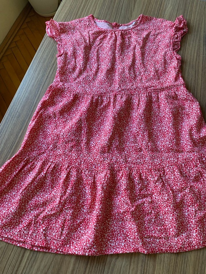 Pembe kız yazlık elbise - Görsel 2