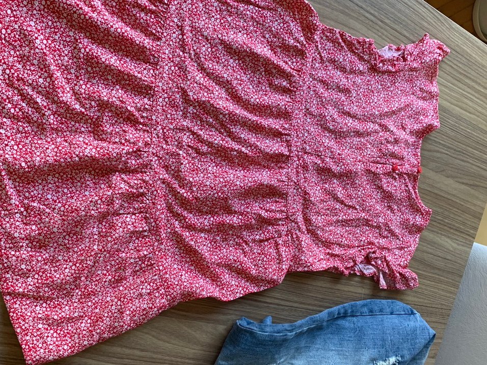 Pembe kız yazlık elbise - Görsel 4