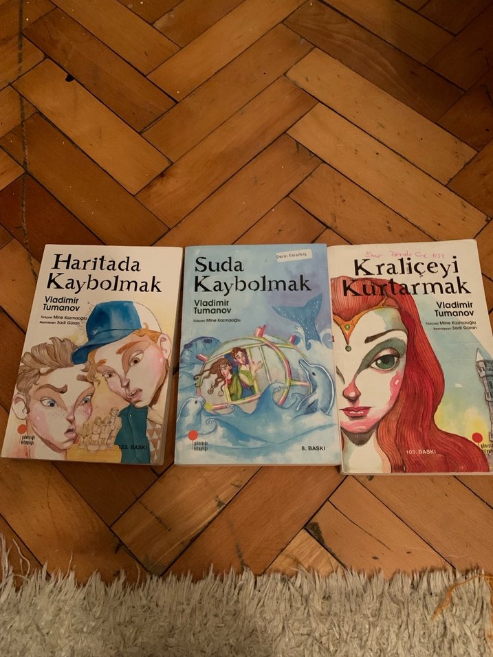 Vladimir Tumanov 3 Kitap Seti - Haritada Kaybolmak Serisi - Görsel 3