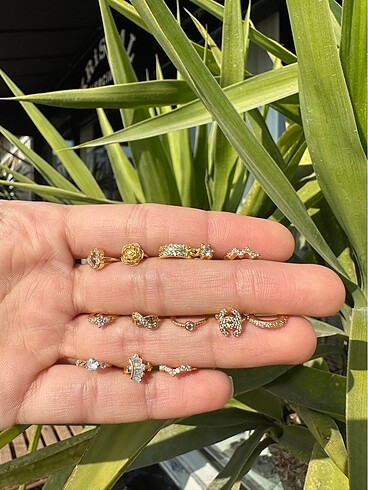  Beden çeşitli Renk 316L Cerrahi Çelik Halka Piercingler