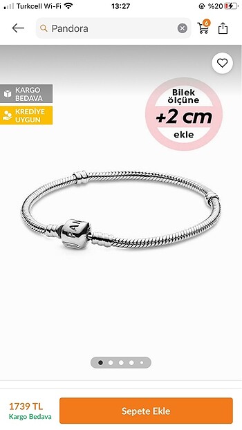 Pandora bileklik