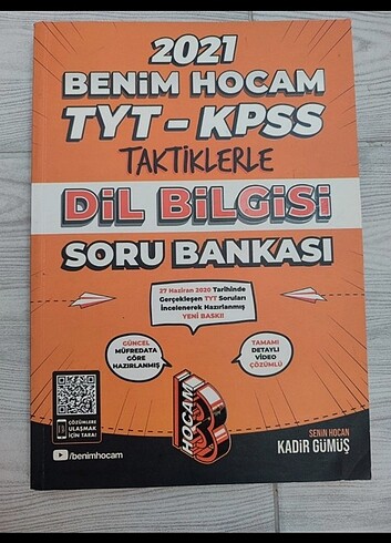 Benim hocam kpss Türkçe 