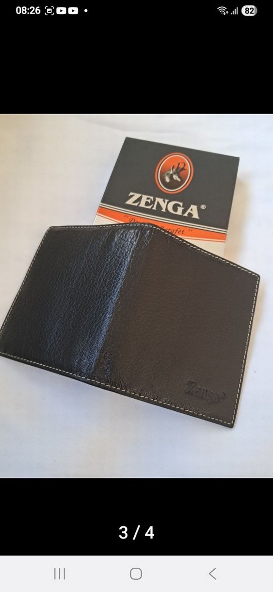 Kahverengi Klasik Erkek Kartlik - Görsel 4