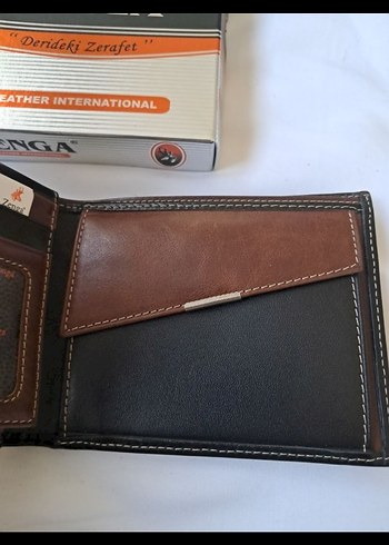 Zenga Siyah Kahverengi Erkek Cüzdan - Görsel 6