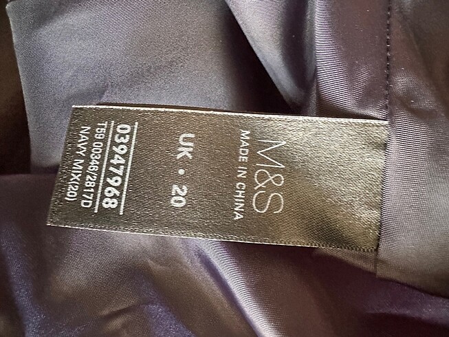 48 Beden siyah Renk Marks & Spencer elbise