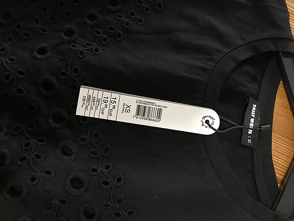 s Beden siyah Renk Tally weijl tshirt