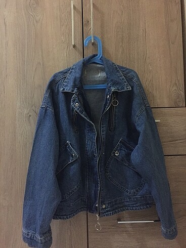 kısa denim ceket