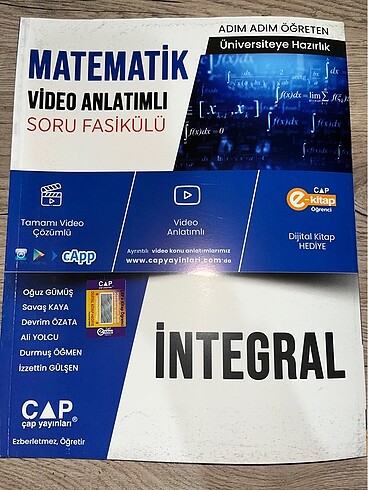 Çap Yayınları Türev - İntegral 2 Fasikül