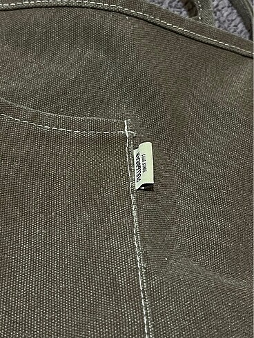  Beden kahverengi Renk Pull and Bear Kahverengi Shopper Çanta