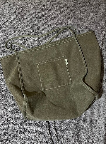 Pull and Bear Kahverengi Shopper Çanta
