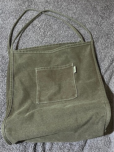  Beden Pull and Bear Kahverengi Shopper Çanta