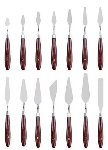  Resim spatulası seti 