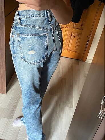 32 Beden Düşük bel jean pantolon