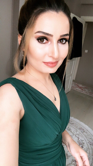 Yeşil abiye