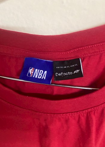 Kırmızı Baskılı Miami Heat Erkek Tişört - Görsel 2