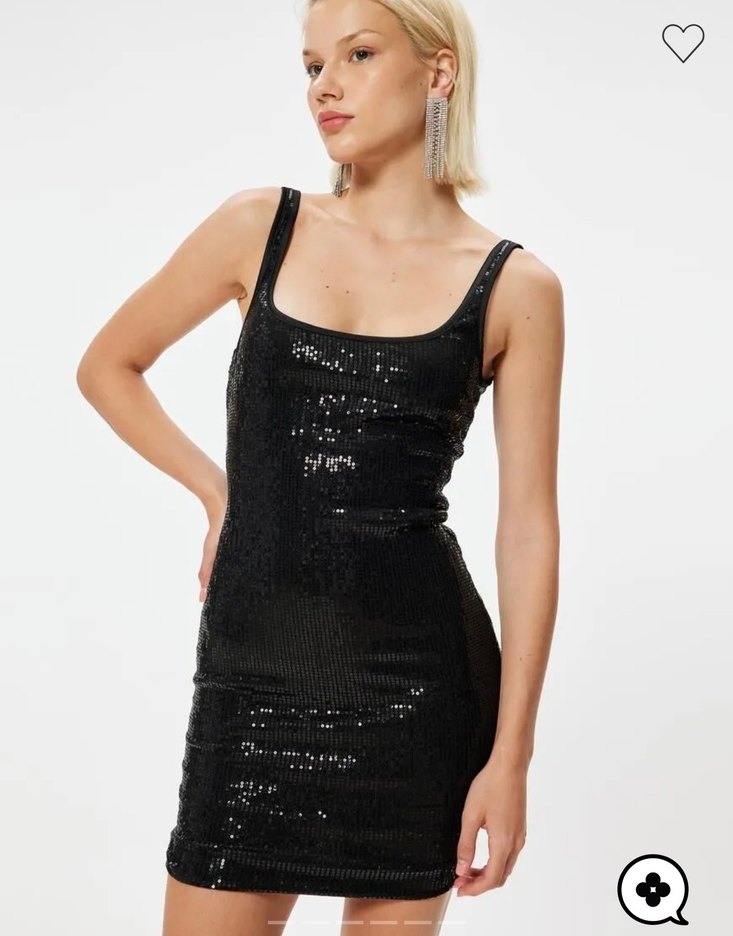 Payetli elbise - Görsel 2