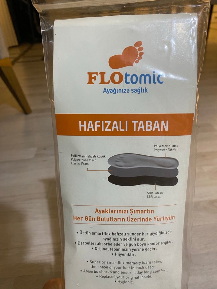 FLOtomic Memory Foam Tabanlık 37/38 Numara - Görsel 2