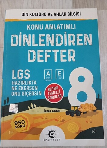 Eker test Yayınları 8 sınıf lgs dinlendiren defter konu anlatıml
