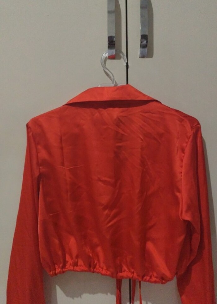 Saten gömlek  - Görsel 3