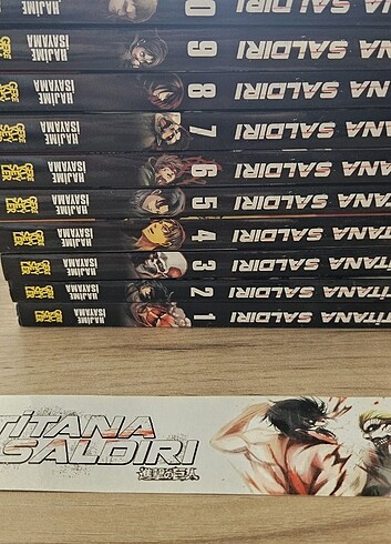 Titana Saldırı / Attack on Titan (12 kitap)