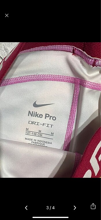 xs Beden Nikepro şort
