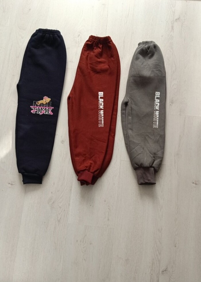 3 adet unisex pijama alt  - Görsel 2